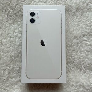 iPhone 11 White 64 GB Empty Box Only